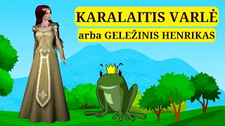 Audio Pasaka "KARALAITIS VARLĖ arba GELEŽINIS HENRIKAS" | Pasakos Vaikams