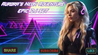 🌃🎧 Aurora's Neon Adventure: Epic Cyberpunk DJ Set! 🔥🎮