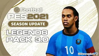 PES 2021 Abdulaziz's Legends Pack Update 3.0 Datapack 3.0