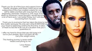 BREAKING: CASSIE RELEASES STATEMENT ABOUT DIDDY VIDEO!!! THANKS FANS FOR SUPPORT!