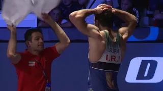 GOLD FS - 86 kg: G. MAGOMEDSAIDO (AZE) v. K. GHASEMPOUR (IRI)