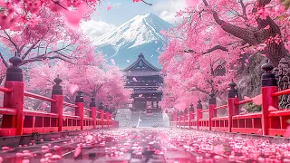 Spring Melody 🌺Beautiful Relaxing Music, Relaxing Piano Music, Peach Blossom