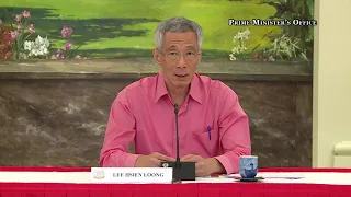 PM Lee Hsien Loong at the Press Conference on the New Cabinet Line-Up on 25 July 2020