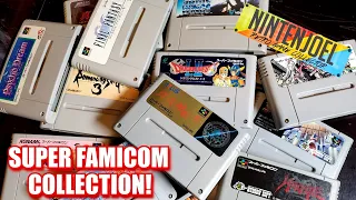 My Super Famicom Collection! Over 30 Games! Tons of RPGs!