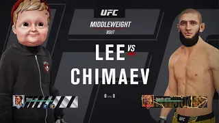 UFC 4 - Hasbulla Magomedov vs Khamzat Chimaev