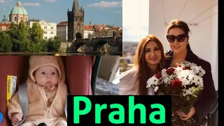 První cesta do Prahy,návštěva kmotry