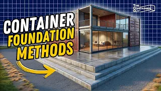 Concrete Foundations For Shipping Container Homes