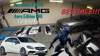 Mercedes Classe A W176 - A45 AMG Edition One Aero Body Kit - La Bête est lâchée 👹 😈  🌫️ 🔥