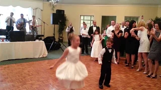 9 year old girl's Irish dance at Diane & Steve's wedding reception 7/13/13 - "Tell Me Ma"