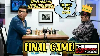 Wesly So BLUNDERED!  Nakamura wins the American Cup 2023!! | Final Match FULL VIDEO