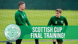 Celtic prepare for Scottish Cup final against Hearts