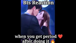 bts imagine : when you get period 😭 after doing it 🔥 #btsimagines #btsff #btsreaction