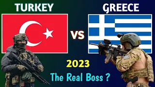 Turkey vs Greece Military Power Comparison 2023 | Greece vs Turkey Military Comparison 2023