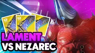 LAMENT VS NEZAREC | Root of Nightmares DPS Test | Destiny 2 Lightfall