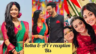 Kotha & AV’r reception #susmitadey #acting #bts