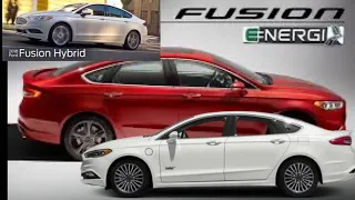 Ford Fusion Hybrid and Fusion Energi