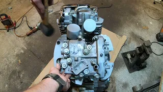 How to Remove a Cylinder Head, Cylinder, and Piston on a 2003 Honda Shadow 1100, All Steps Shown, 4K