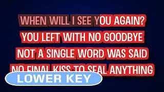 Adele - Don't You Remember | Karaoke Lower Key