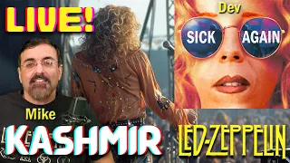 Kashmir LIVE - Knebworth 1979 [Led Zeppelin Reaction] + Sick Again - Couple's first time hearing