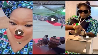 SEE How Yoruba movie actress, Toyin ABRAHAM, Eniola Badmus R0CKING at  Tinubu Inauguration Ceremony