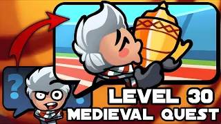 How to EASILY Complete Medieval Quest's Level 30 in Bomber Friends!