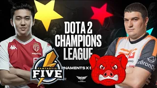 🔴DOTA 2[RU] Spider pigzs vs Fantastic Five [Bo3] D2CL 2021 S3, Group Stage, Table