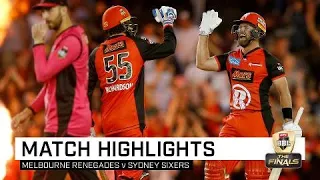 Renegades beat Sixers in a thriller | KFC BBL|08