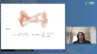 Nicolás García Trillos: "From clustering with graph cuts to isoperimetric inequalities..."
