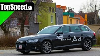 Test Audi A4 Avant 2.0 TDI DSG B9 - TOPSPEED.sk