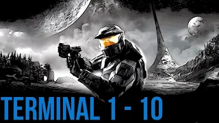 Halo Combat Evolved Anniversary - Terminals 1 - 10 (w/subtitles)