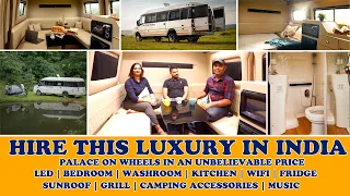 CARAVAN / MOTORHOME / CAMPERVAN / RV AVAILABLE FOR RENT IN INDIA / AN EXPERIENCE BEYOND LUXURIES