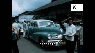 1960s Bali, Street Scenes, Tourists, Home Movies, 8mm