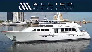 1996 Burger 100' Superyacht for Sale - "VIAGGIO"