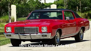 Visual History of Chevrolet Monte Carlo