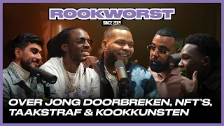 Hef, Mula B, Bully, Eves Laurent & Armin Shah in Rookworst de Podcast