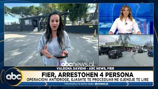 Operacioni anti-drogë në Fier, arrestohen 4 persona, gjashtë të tjerë nën hetim | ABC News Albania