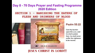 Day 8 Prayers  MFM 70 Days Prayer and Fasting Programme 2020 Edition