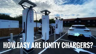 Electric cars how to : IONITY Chargers