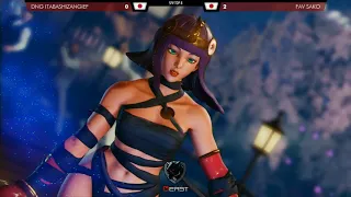 SFV DNG ITABASHI ZANGIEF (Abigail) VS FAV SAKO (Menat) TOP 8 LOSERS QUARTERS TGUXSEAM2019