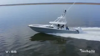 Valhalla V-55 with Gemlux Gulf Stream Outriggers