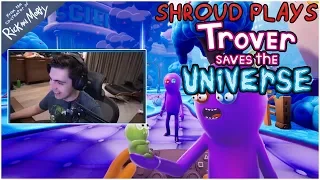 Shroud Plays Trover Saves The Universe - FUNNY GAME