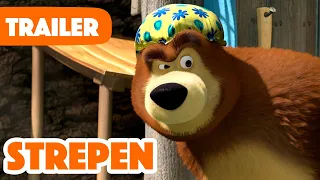 💥Masha en de Beer💥Strepen🐯🐾Trailer 🔔 Nieuwe aflevering op 10 Juni!