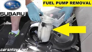 Subaru Fuel Pump Removal and Replacement