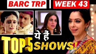 BARC TRP REPORT: Here's TOP 5 SHOWS LIST of WEEK 43!