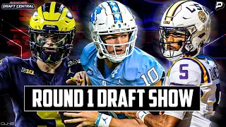 LIVE: Patriots Draft Drake Maye With 3rd Overall Pick | Draft Central