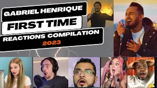 GABRIEL HENRIQUE FIRST TIME REACTIONS COMPILATION 2023