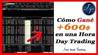 Cómo he ganado 600 dólares en una hora, Day Trading // Josan Trader