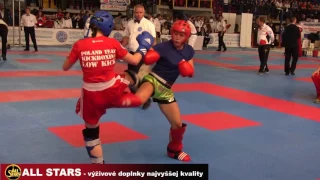 2016 WAKO ME Loutraki   KL  50kg   Kubiak POL vs Nižníková SVK