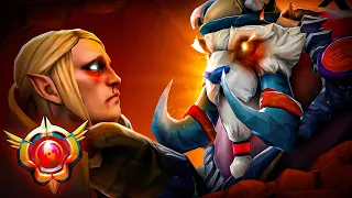 ТОПСОН встретил ЗАДРОТА ИНВОКЕРА... | 7.32с dota 2