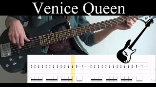 Venice Queen (Red Hot Chili Peppers) - (BASS ONLY) Bass Cover (With Tabs)